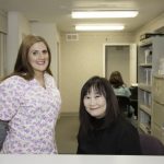 Amber and Connie Dental Office Staff