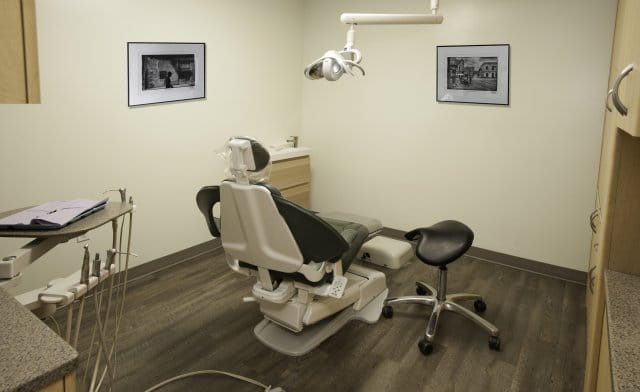 Dental Chair in Dentist's Office Livonia, MI