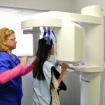 Patient Getting Dental X-Ray at our Livonia office